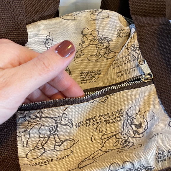 NWT Mickey Mouse Artist Drawing duffle bag - Picture 7 of 11